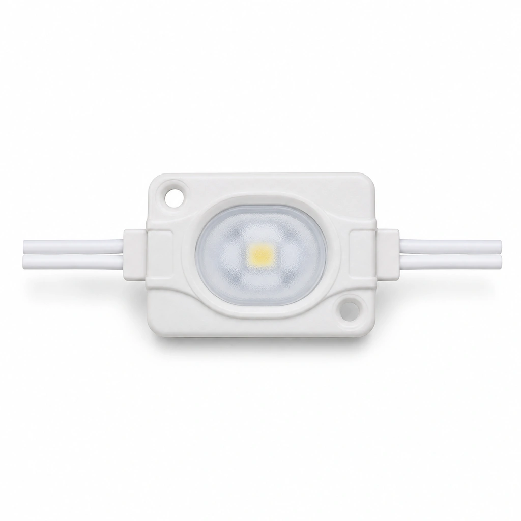 1.5W Beyaz Lensli LED Modül - 12V 3030 SMD