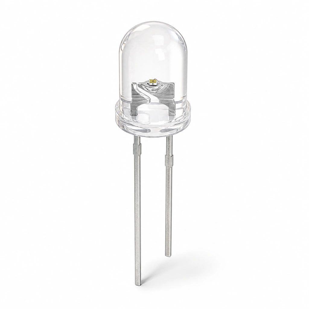10mm Yuvarlak Beyaz LED