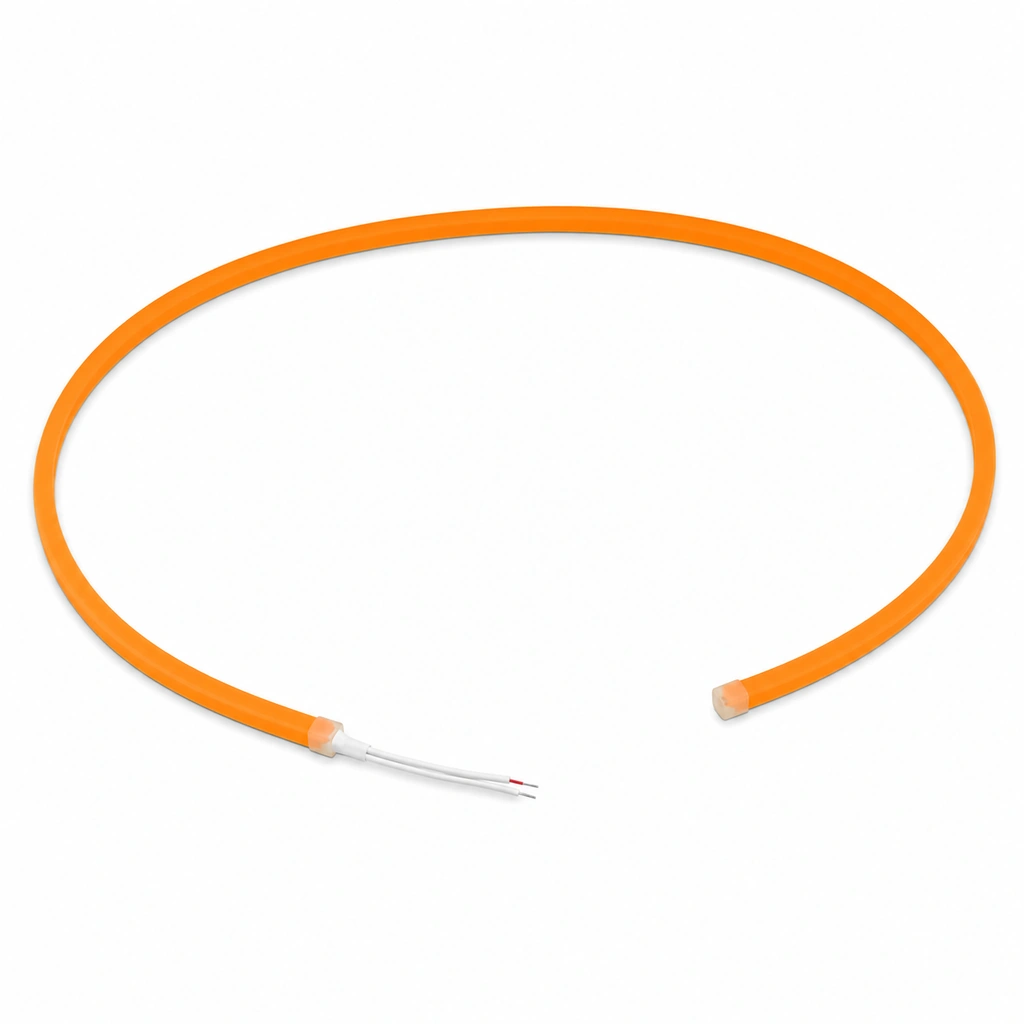 12V Turuncu Neon LED Şerit - 3 Metre