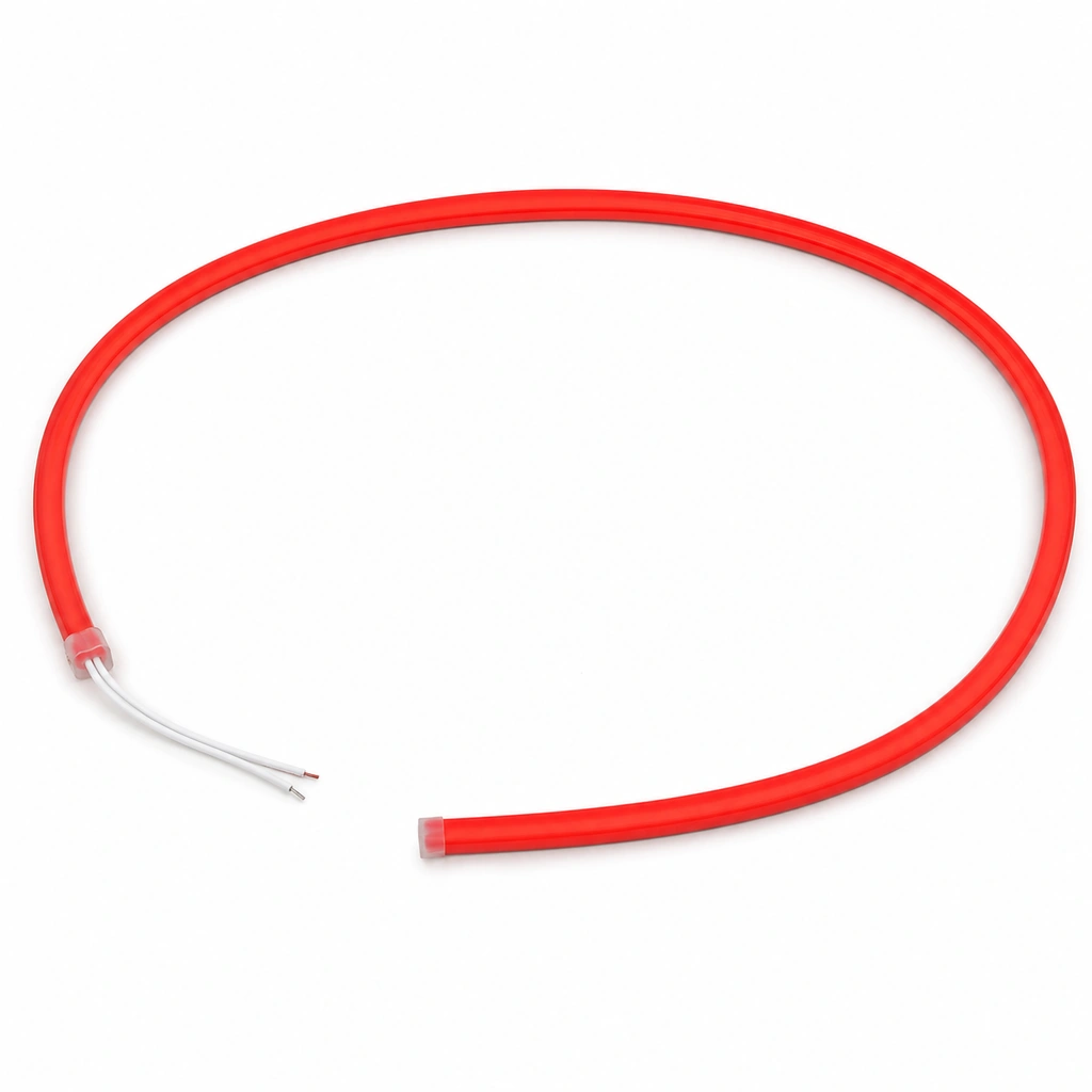 12V Kırmızı Neon LED Şerit - 3 Metre