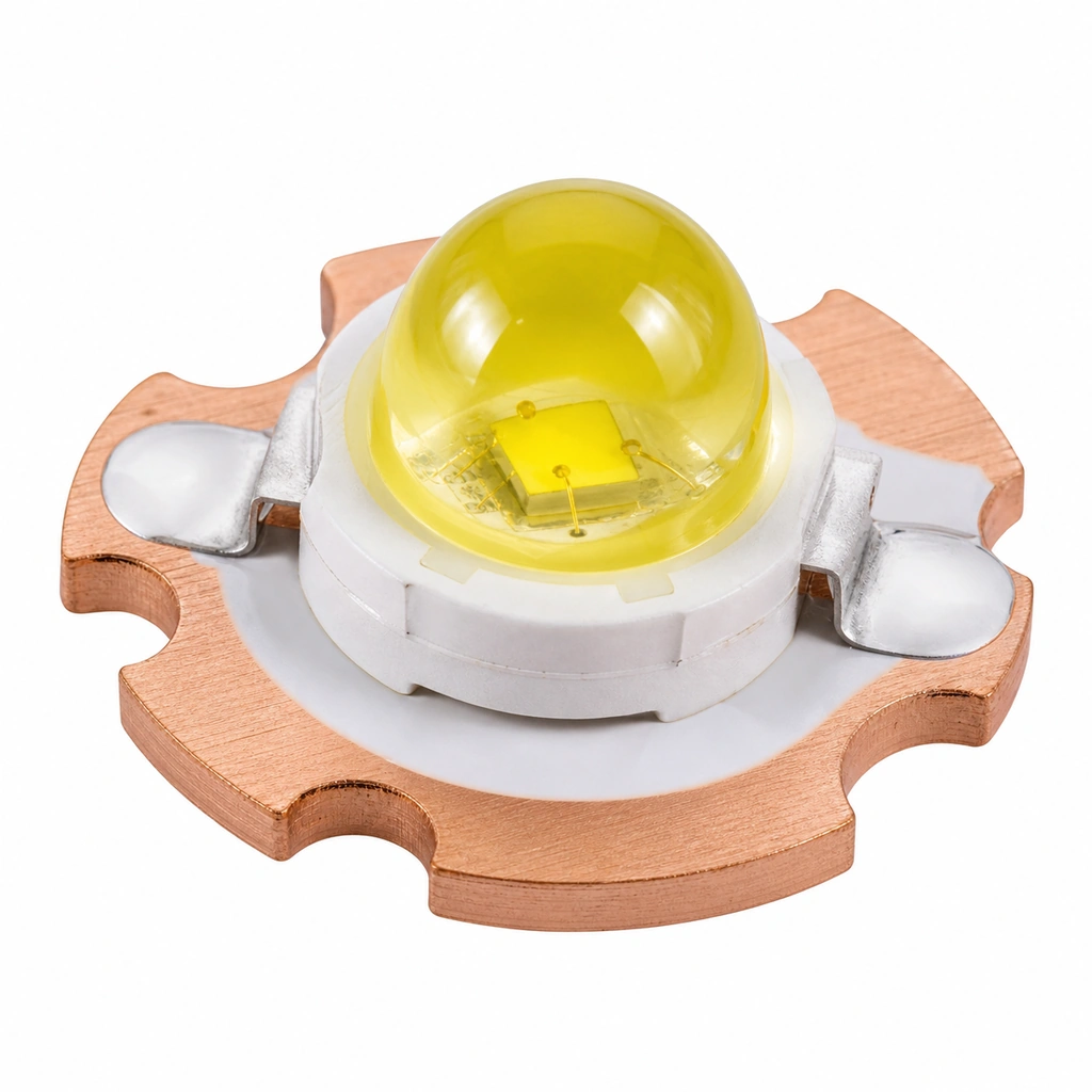 UP 1W Sarı Power LED - 350mA DIP