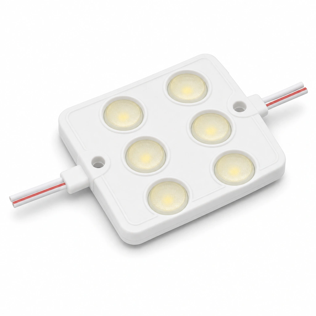 UP 2835 1.2W Sarı Flash LED Modül 24VDC 65x38mm