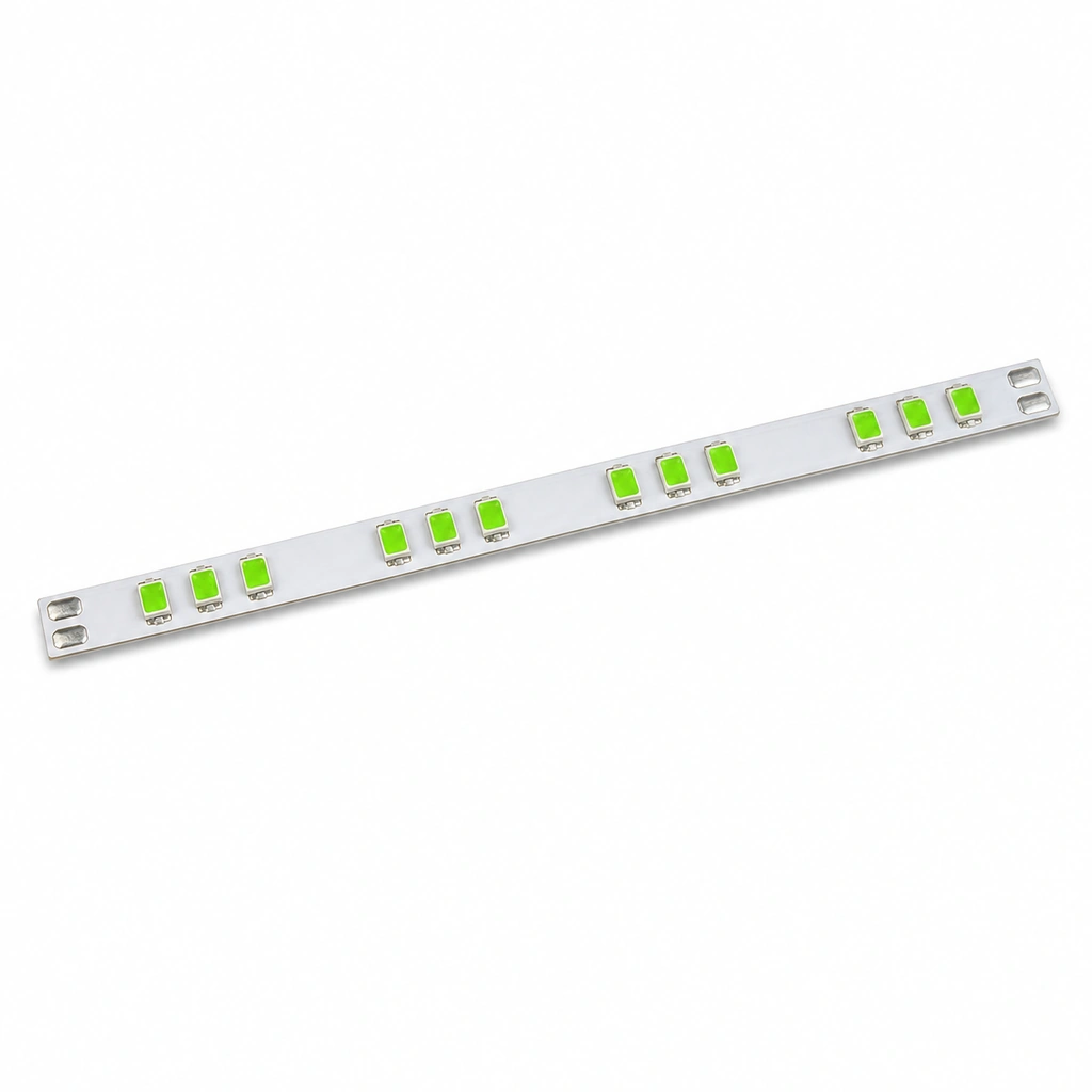 2835 Yeşil Şerit LED - 120 LED/m - IP20 - 12V High Lumen