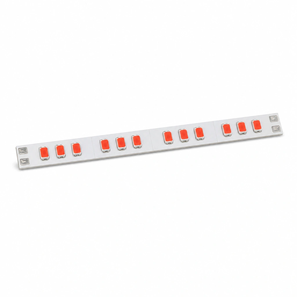 2835 Kırmızı Şerit LED - 120 LED/m - IP20 - 12V DC