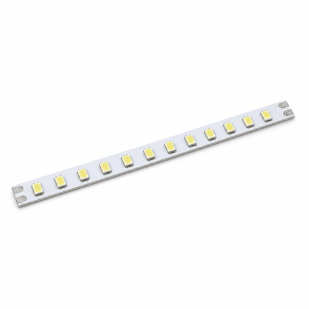 2835 Şerit LED - 12V DC, 120 LED/m, Beyaz, IP20, 5mm