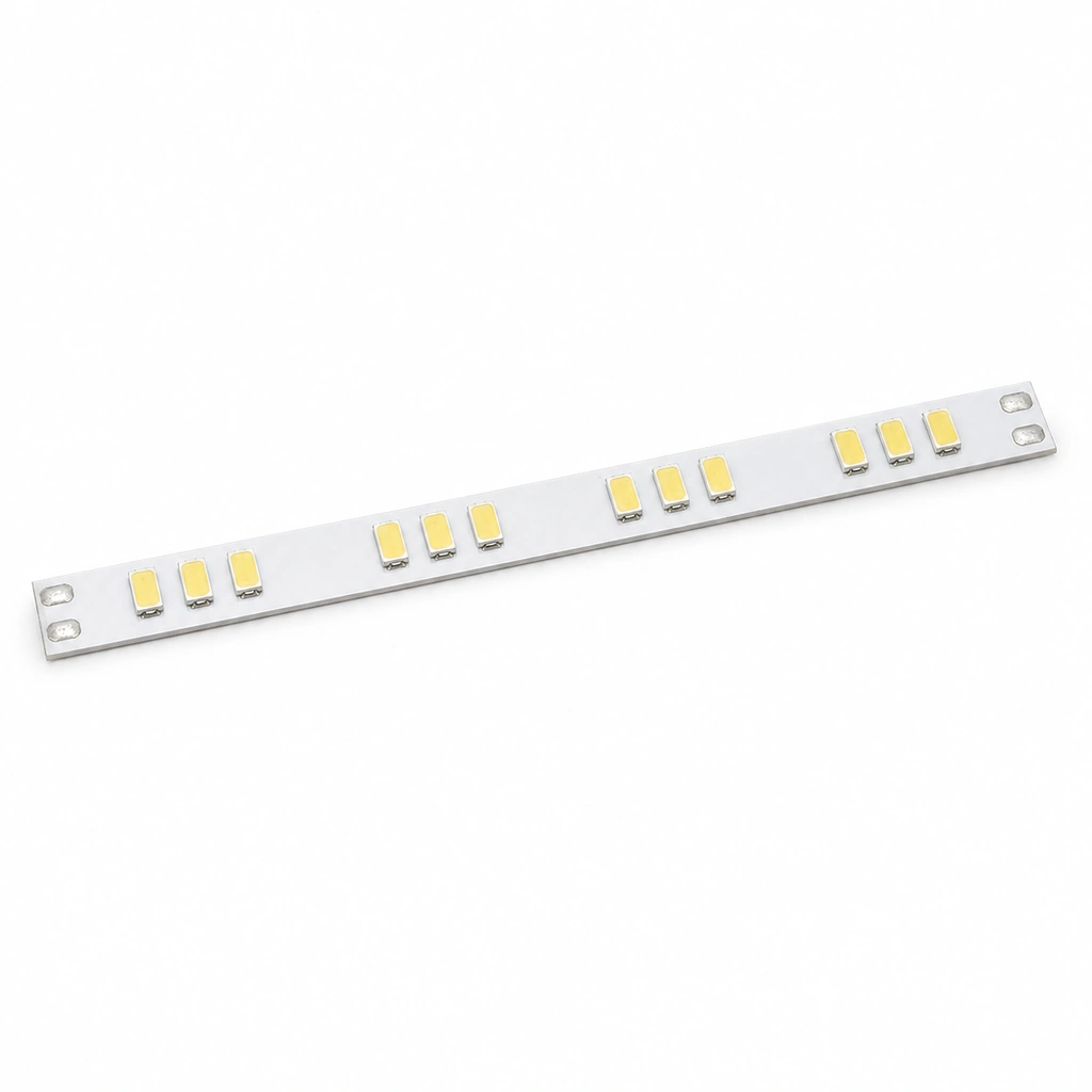 Sanan 2835 Şerit LED 12V 120 LED/m Gün Işığı IP20 8mm