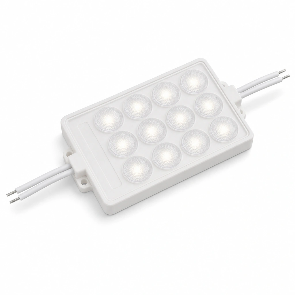 XGA 2835 2.4W Beyaz Sabit LED Modül 12VDC 105x33mm