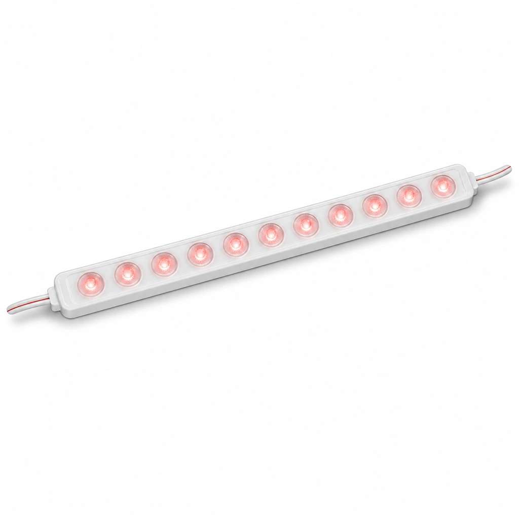 ZHAO 2835 2.4W Kırmızı Sabit LED Modül 12V DC 181x25mm