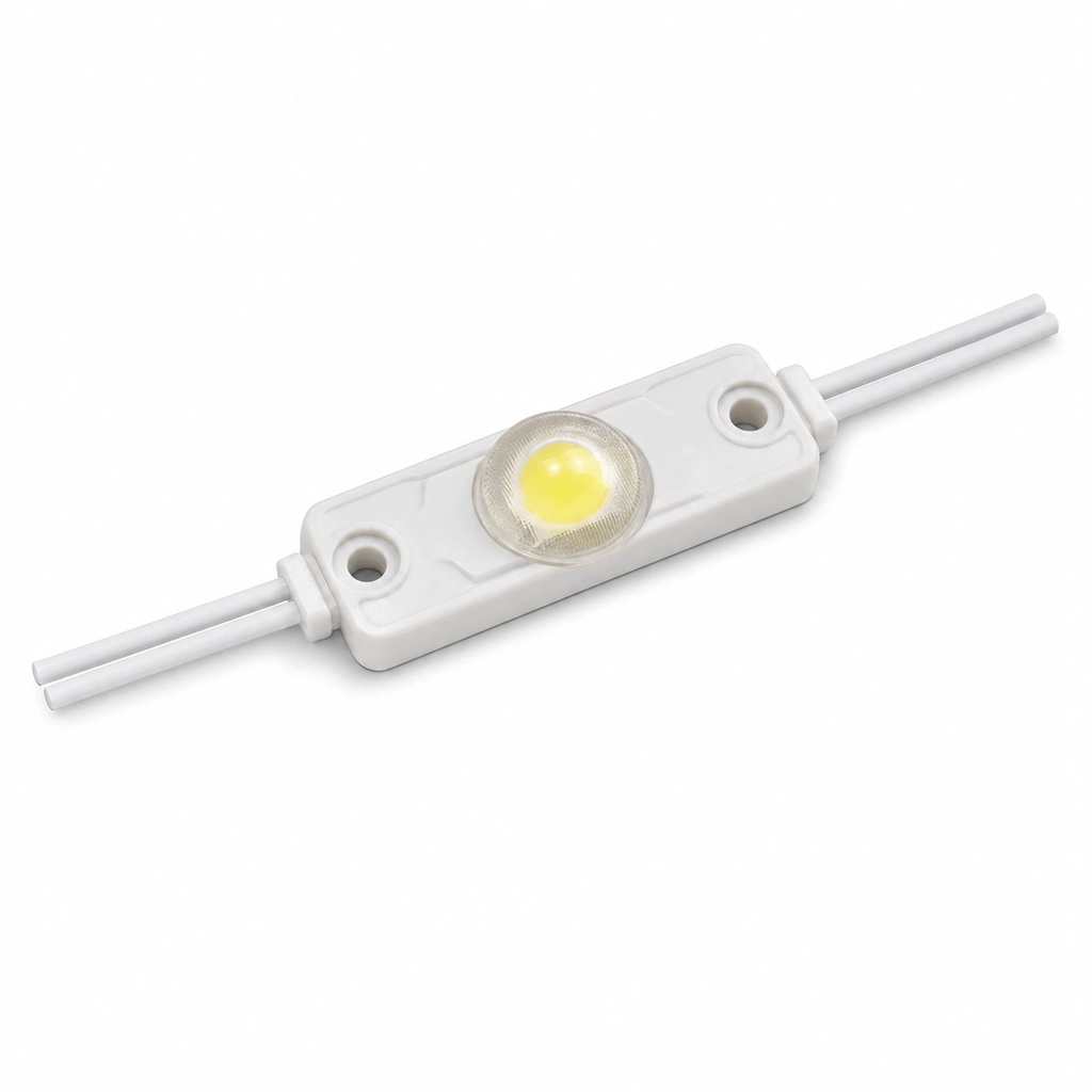 2835 Yüksek Lensli LED Modül IP67 Sarı - High Lumen