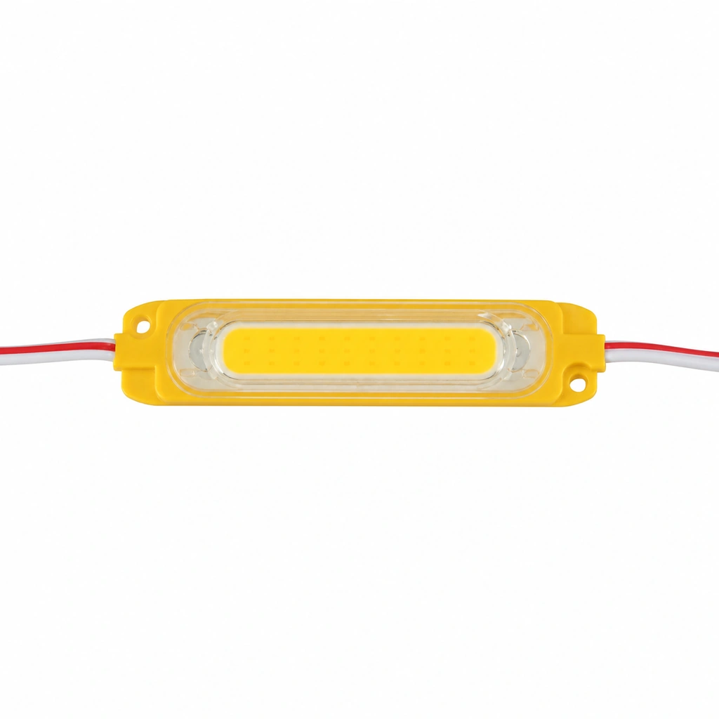 2W COB Lensli LED Modül - 24V Gün Işığı (3000K)
