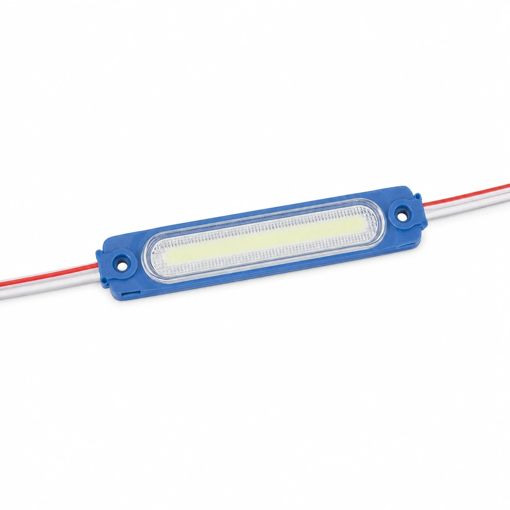 2W COB LED Modül Lensli 24V Beyaz 6500K