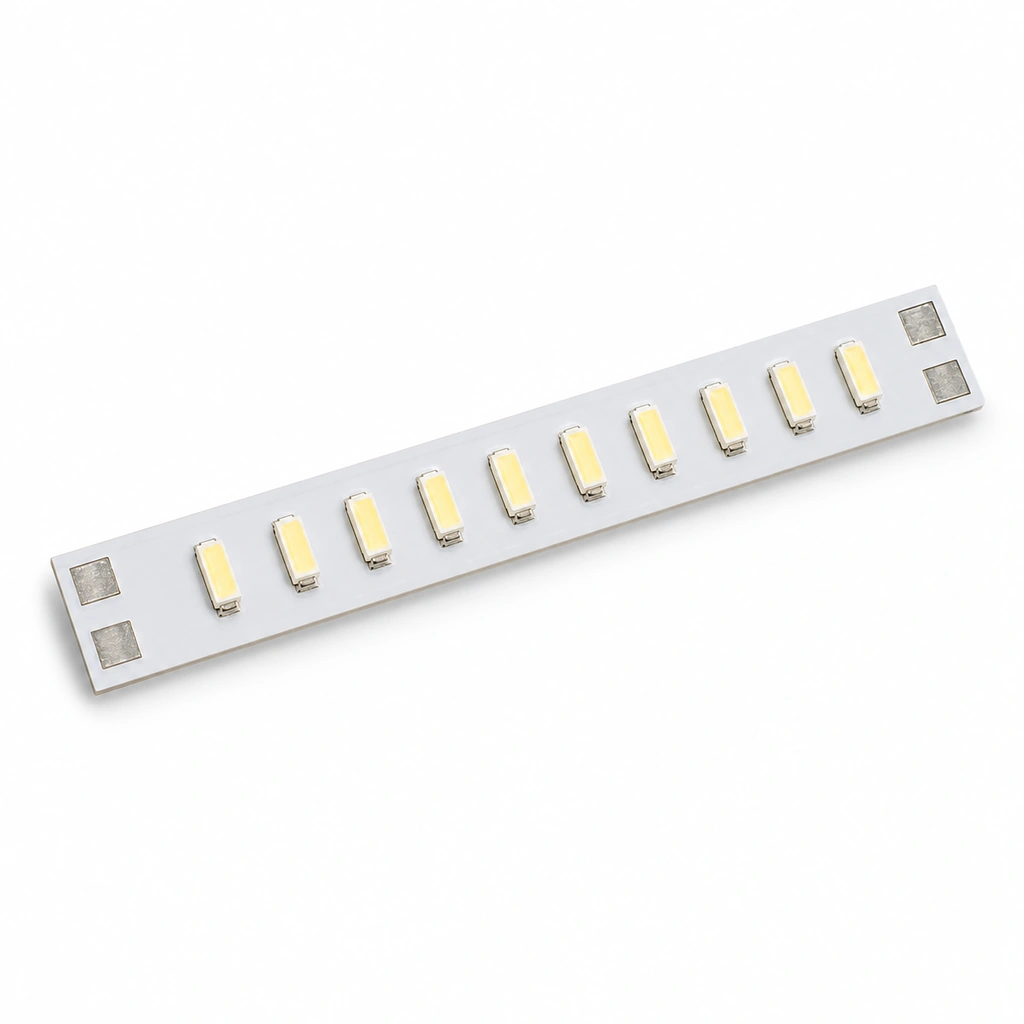 3014 204 LED Şerit LED - 3000K Gün Işığı - 12V IP20