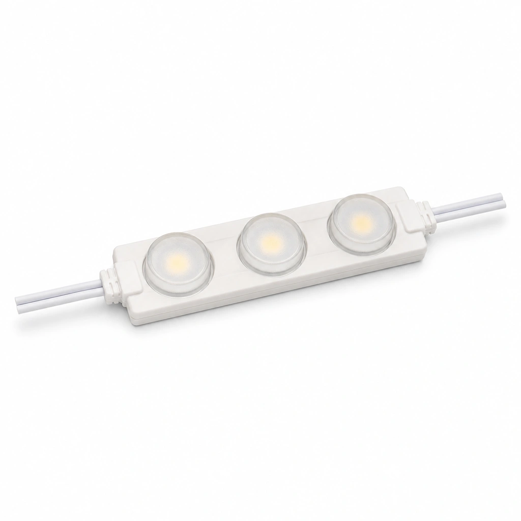 3030-3 W Warm White LED Modül - 3 Lensli 24V