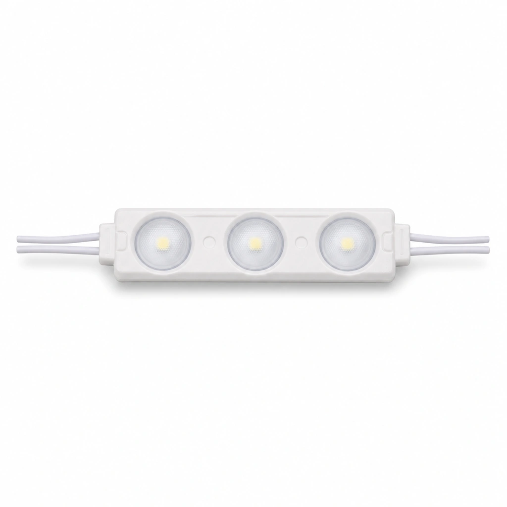 3030-3 W Modül Beyaz LED Modül - 3 Lens 12V CW
