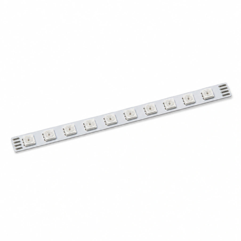 3535 RGB Şerit LED 12V DC 120 LED/m IP20 5mm