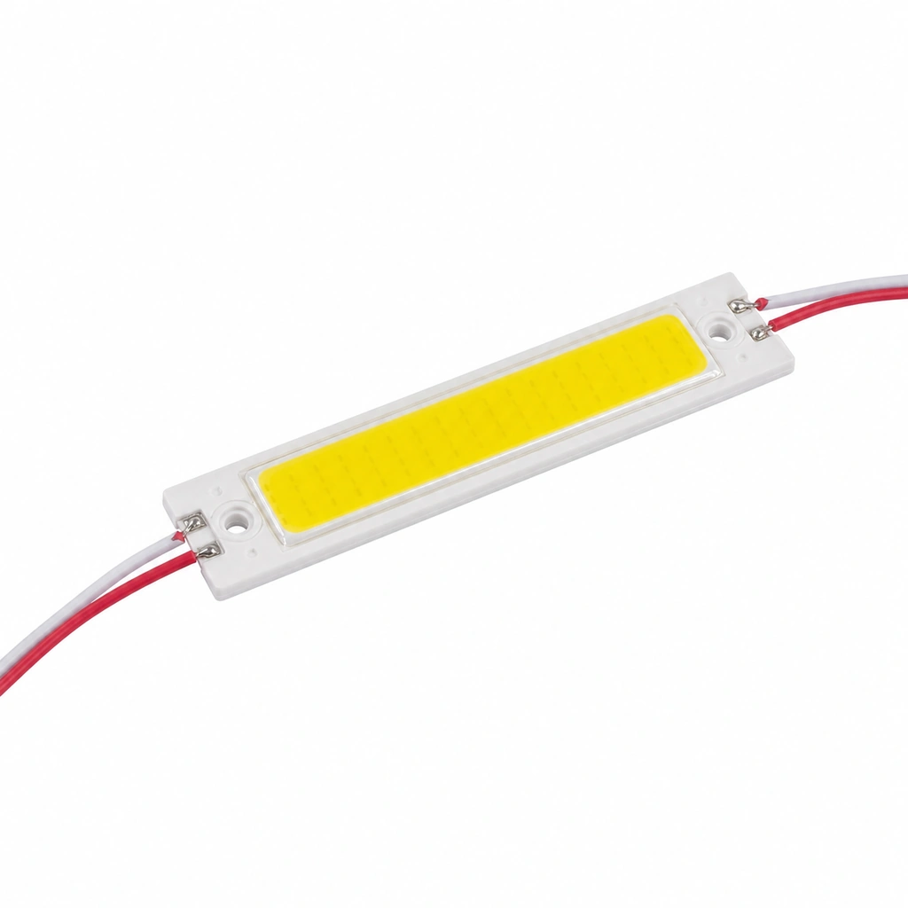 3W COB LED Modül - 76x19mm Soğuk Beyaz