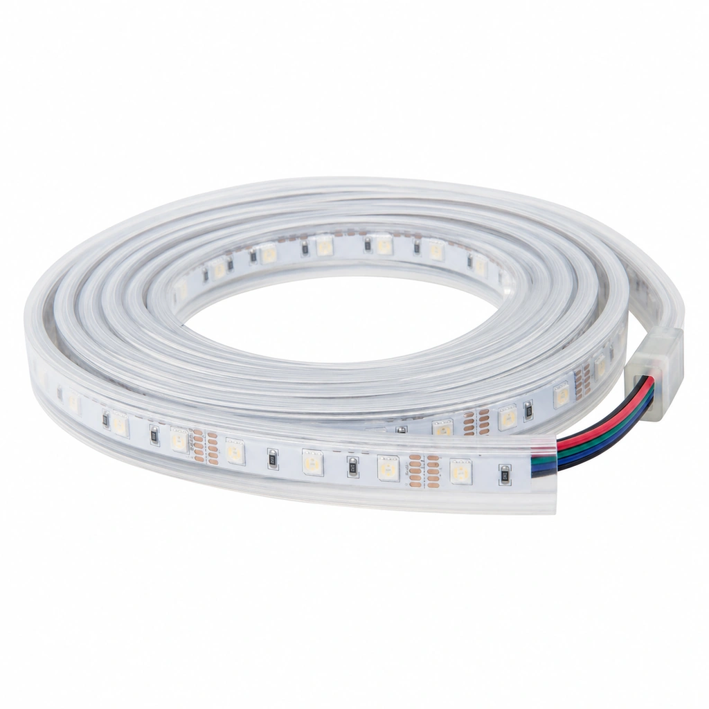 5050 RGB Şerit LED - 60 LED/m - IP65 Su Geçirmez - 5V DC