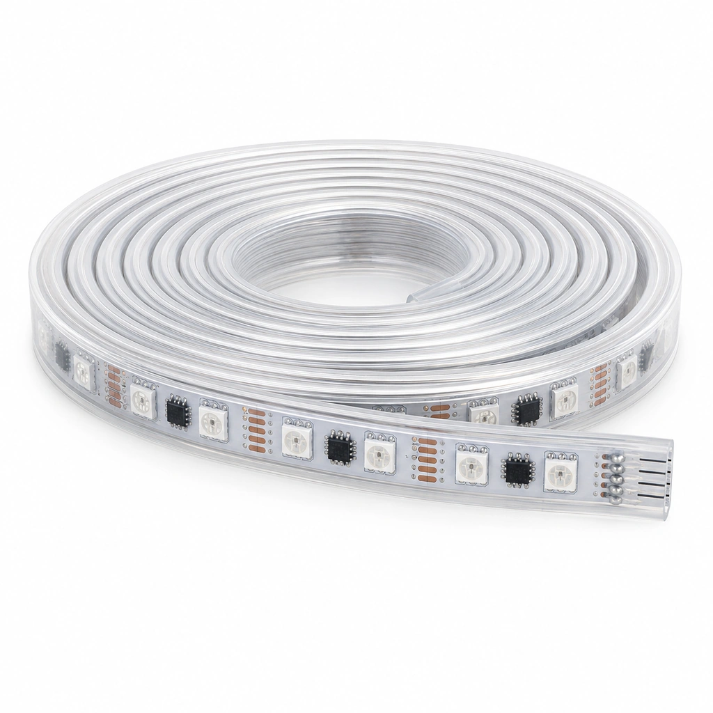 WS2812B Adreslenebilir Pixel LED Şerit 5050 60 LED/m 5V DC IP67