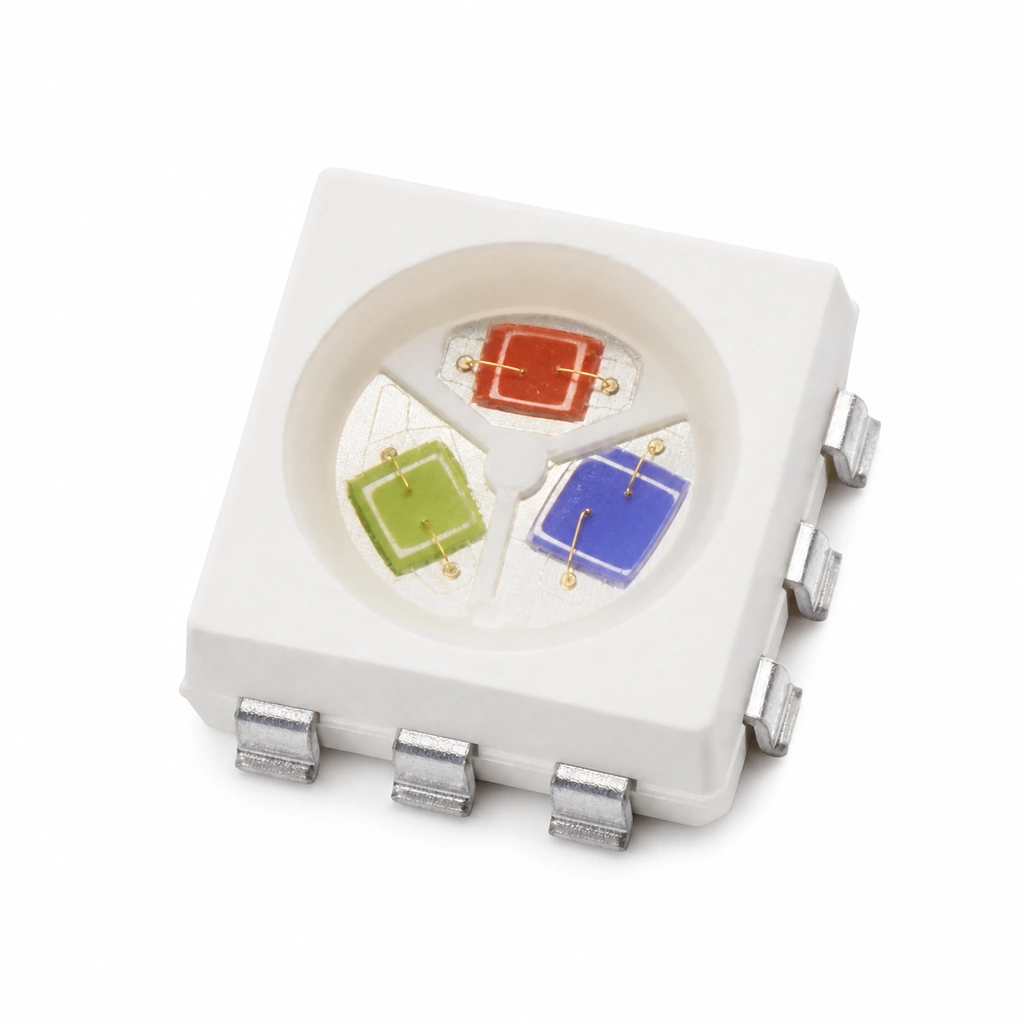 C.F. 5050 SMD RGB Renkli LED