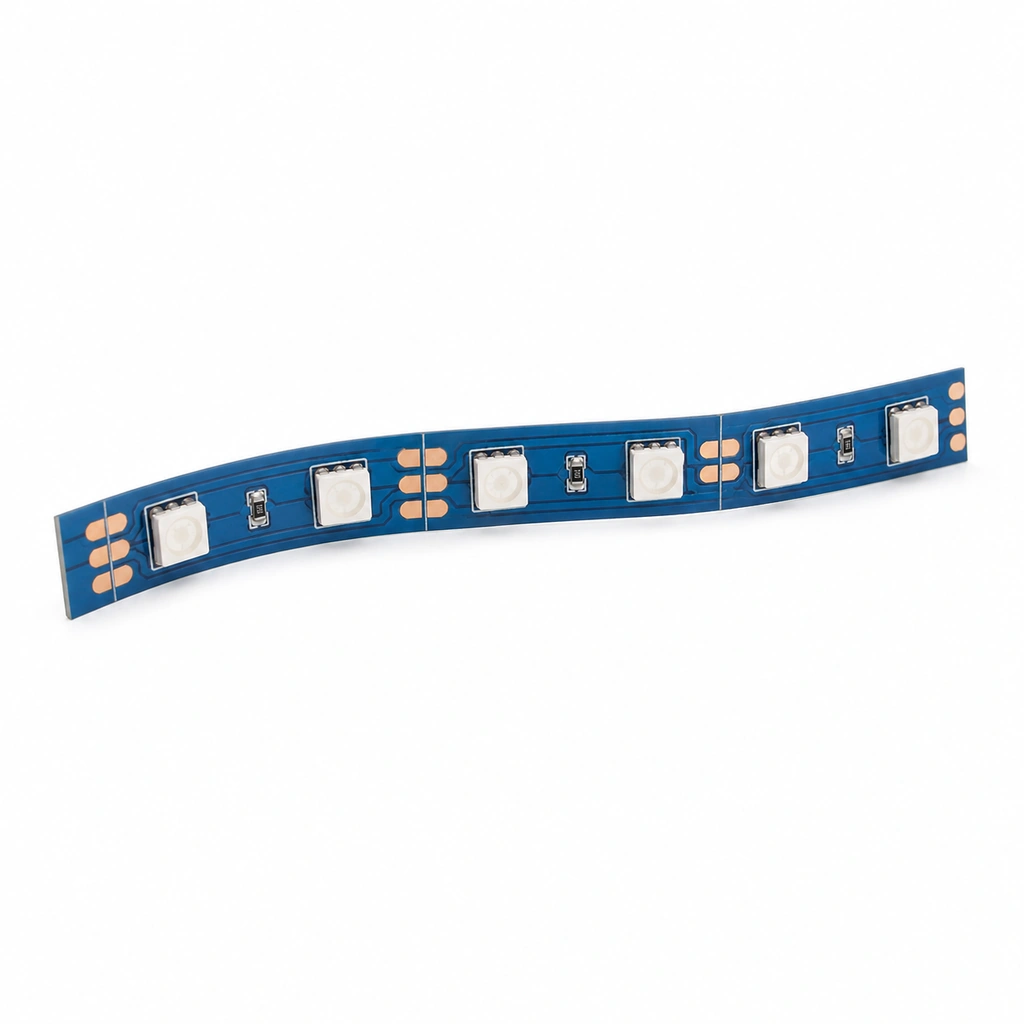 5050 Şerit LED Mavi 12V IP20