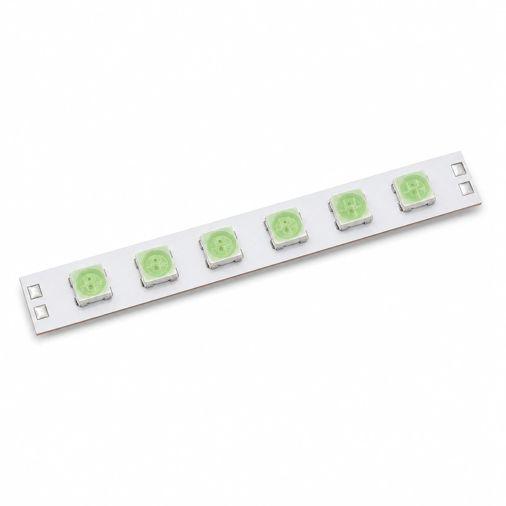 5050 Şerit LED Yeşil 24V Double PCB IP20