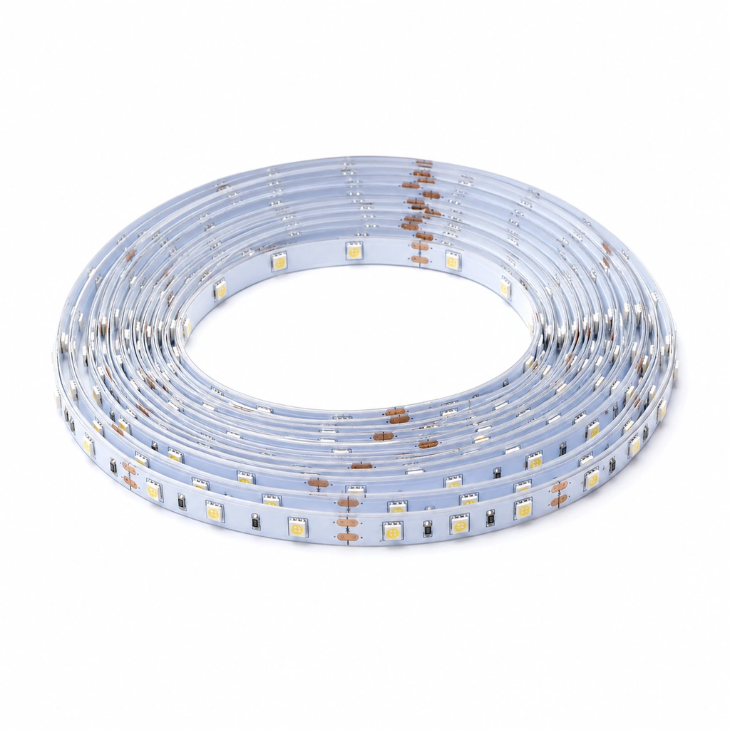 5050 Şerit LED Buz Mavisi 12V IP20