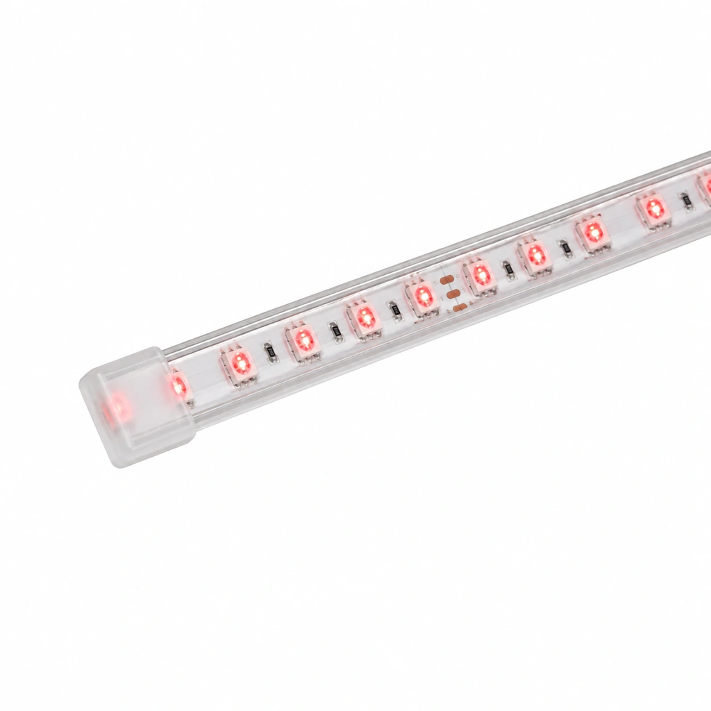 5050 Şerit LED Kırmızı 12V IP65