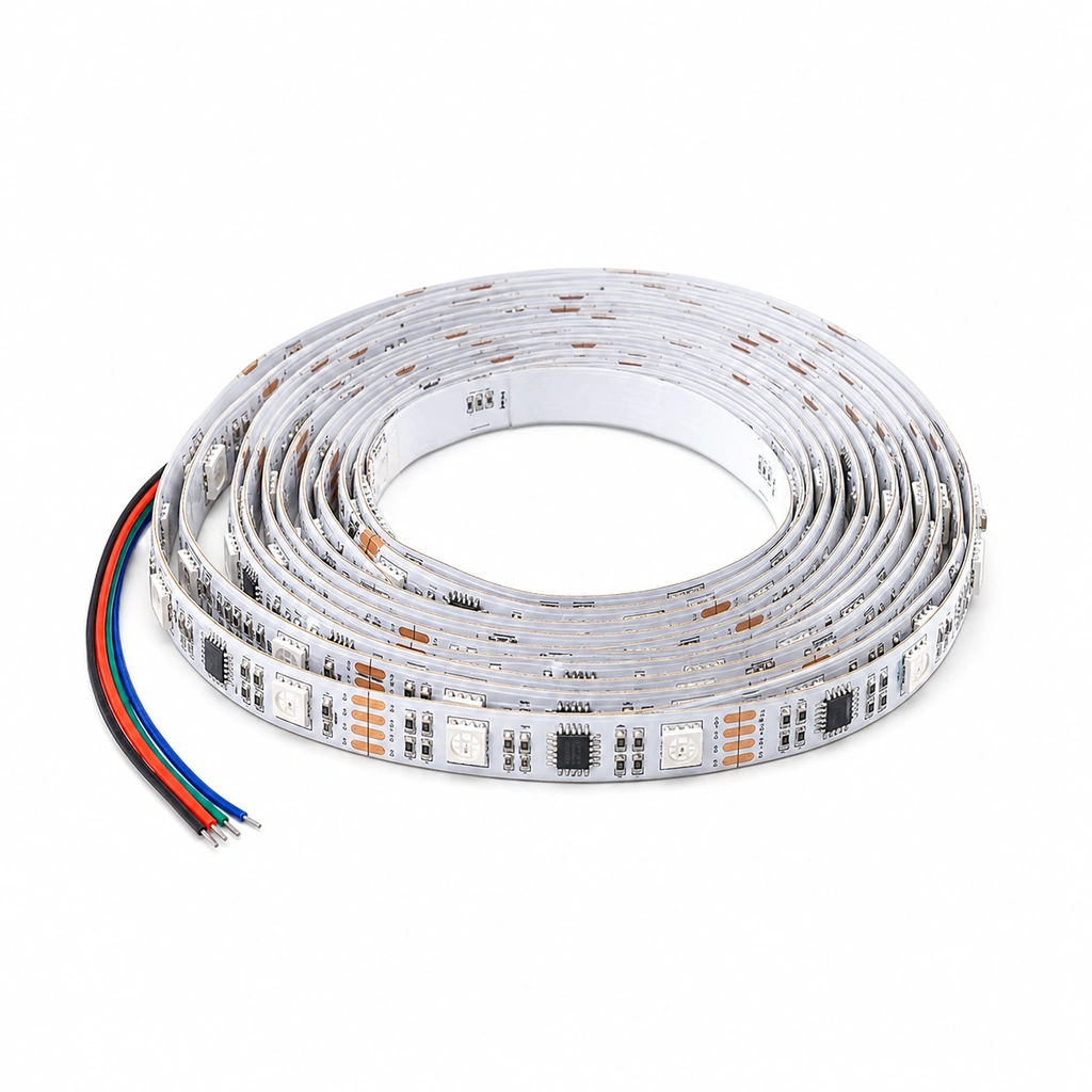 5050 RGB Magic Şerit LED 24V - 60 LED/m - IP20