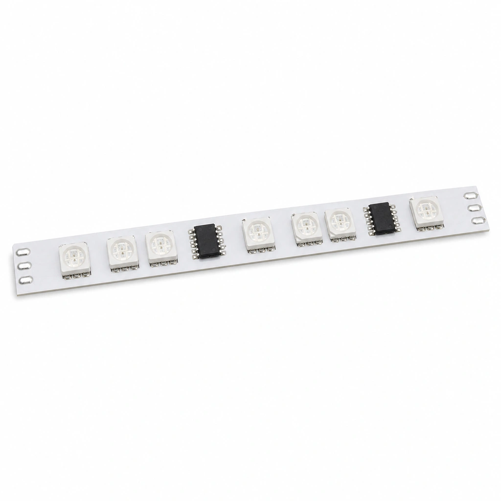 WS2811 RGB Magic Şerit LED 5050 - 12V IP65 60 LED/m