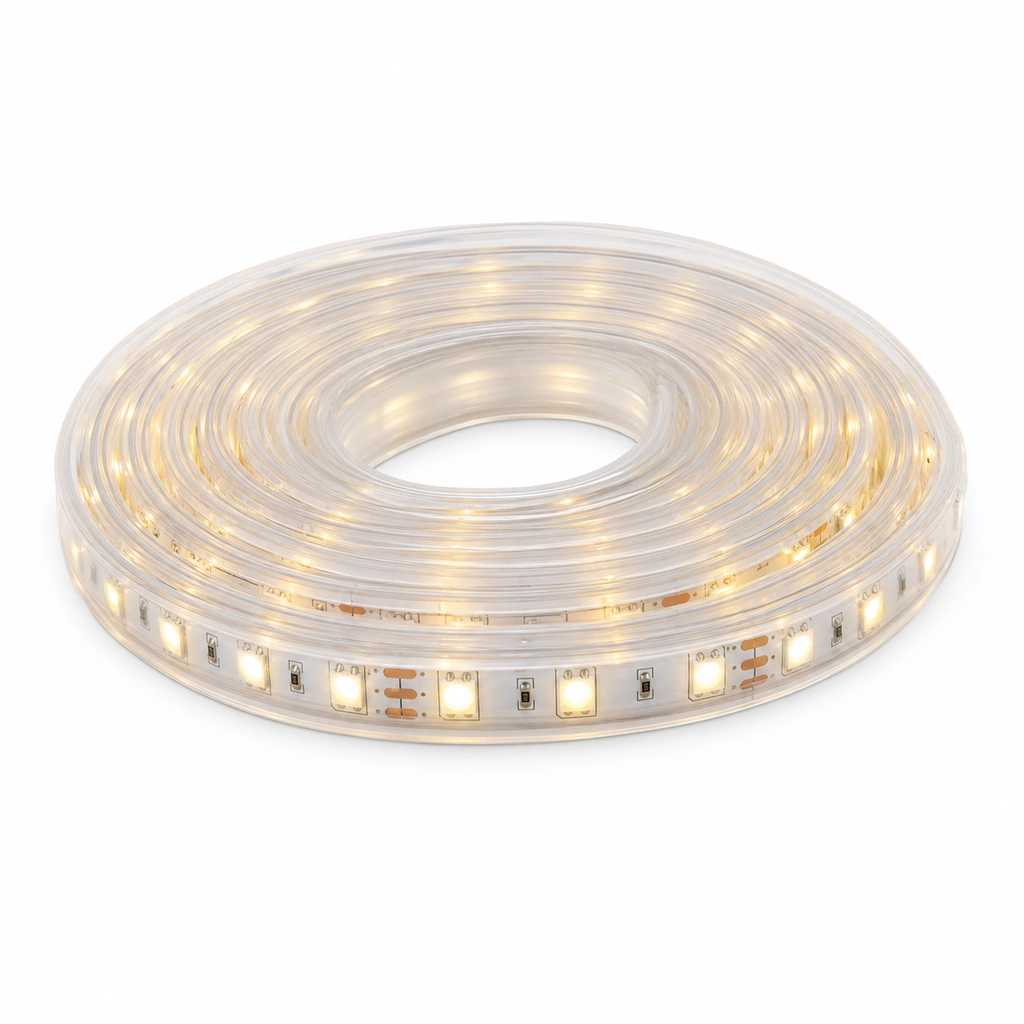 5050 Şerit LED - Gün Işığı (Warm White) 12V IP65