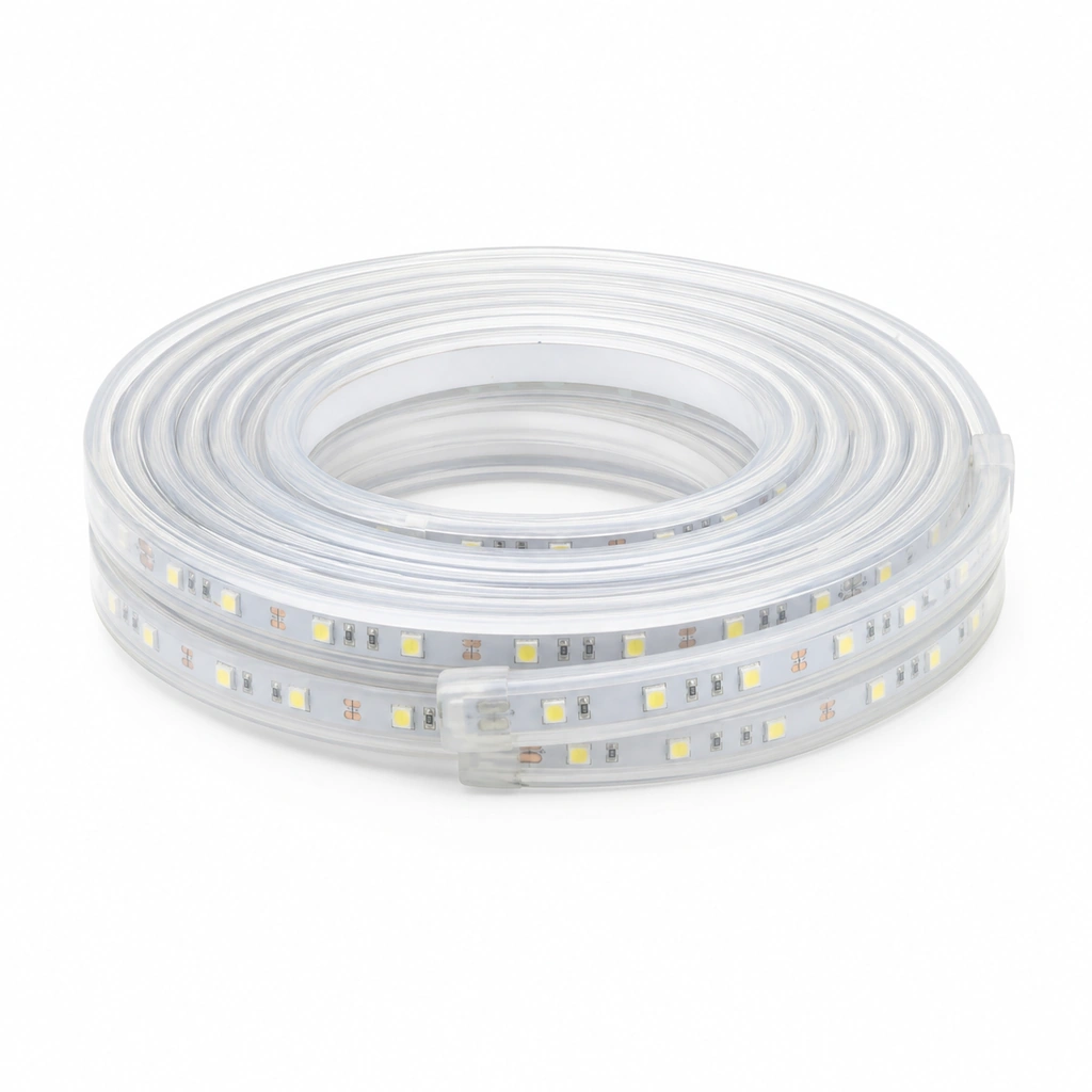 5050 Şerit LED Beyaz 12V IP65 60 LED/m 1 Metre