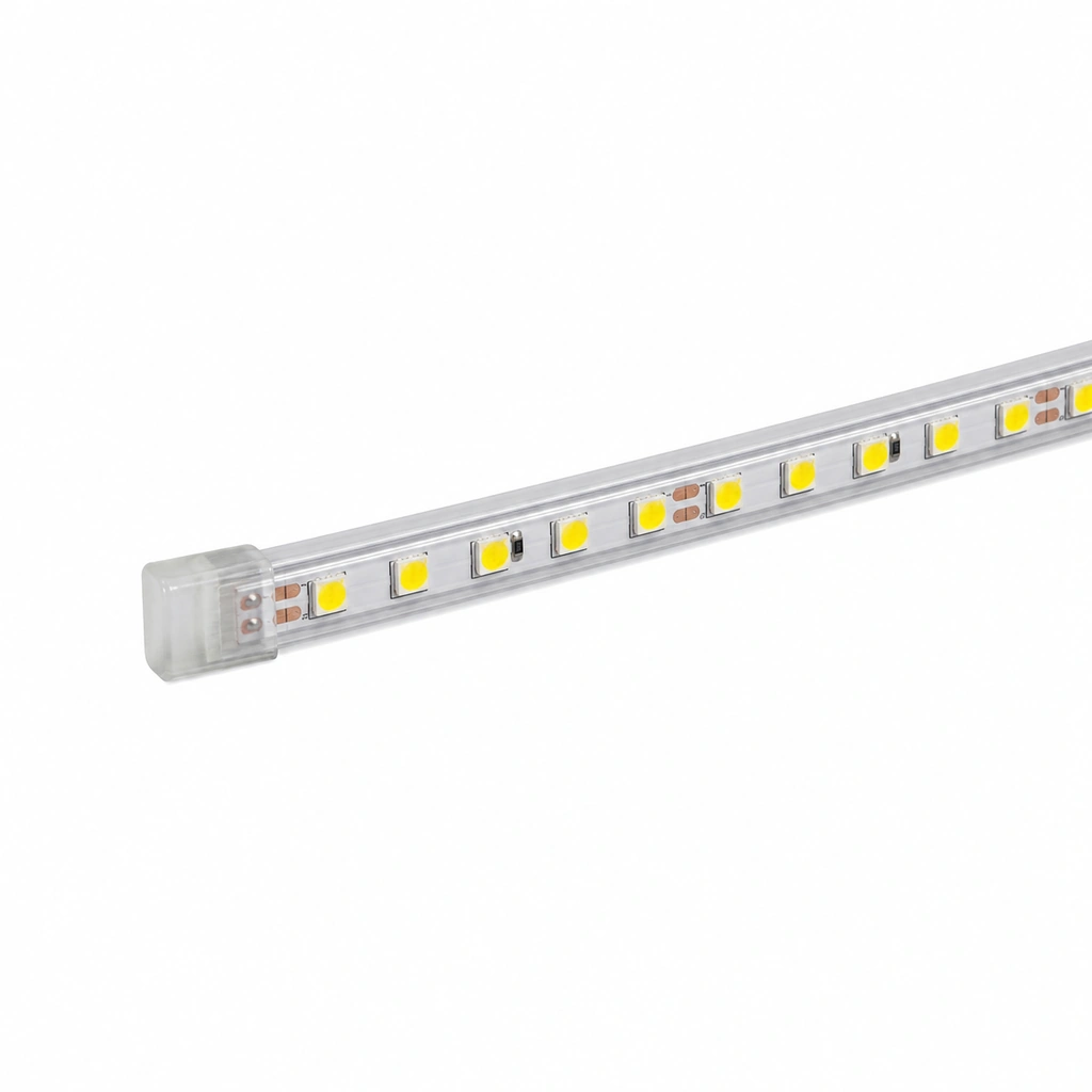 5050 Şerit LED Sarı 12V IP65 Su Geçirmez