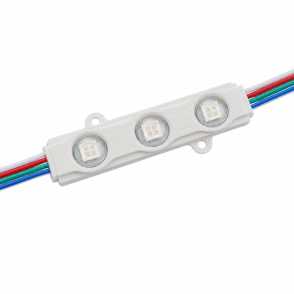 WS2811 RGB Pixel LED Modül - 5050 Trio 0.72W IP67