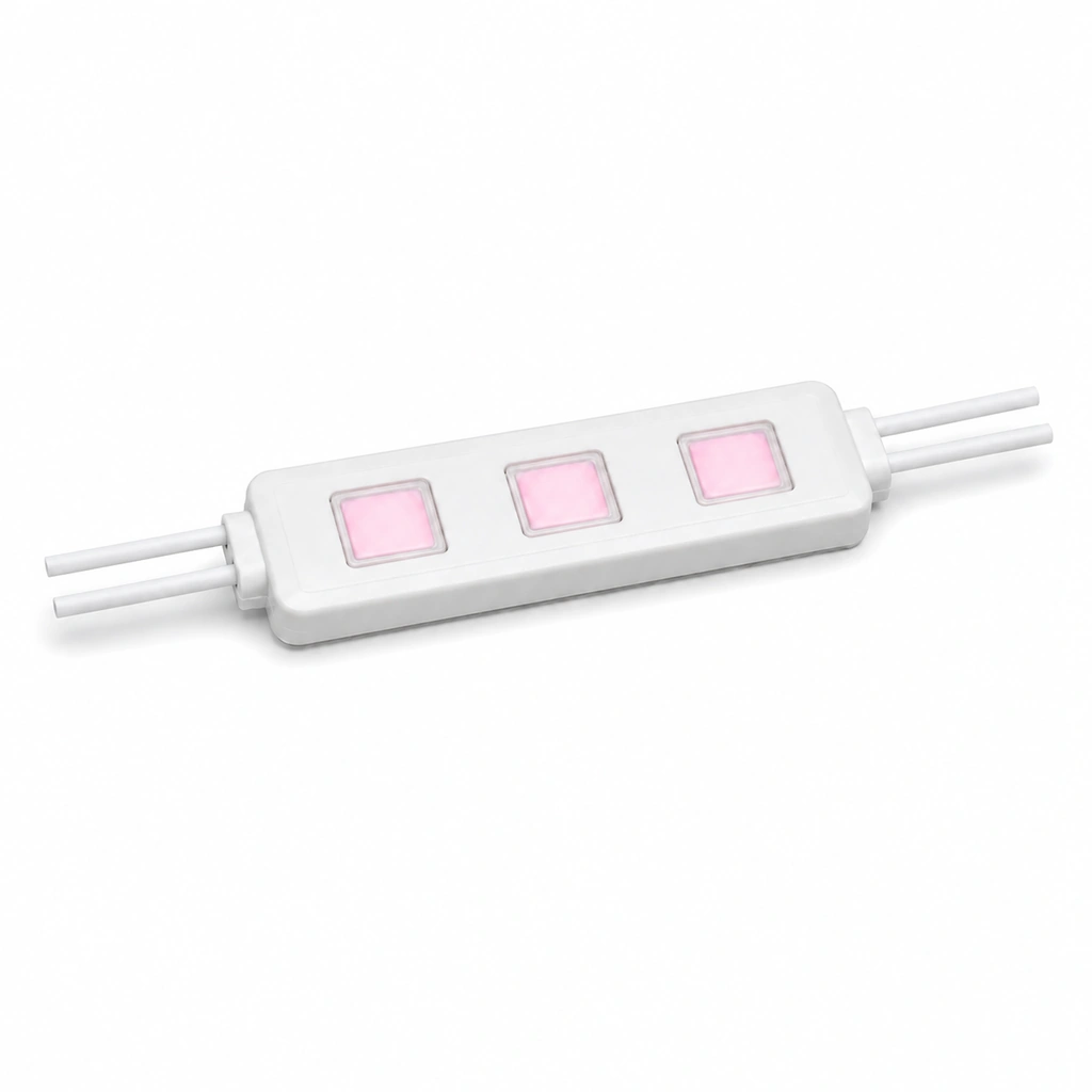 5630 Trio Üçlü Pembe LED Modül - 1.2W