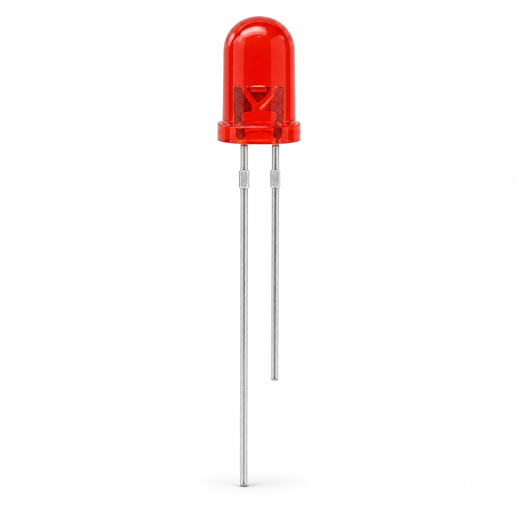 UP 5mm Yuvarlak Kırmızı LED - 10000-12000 mcd