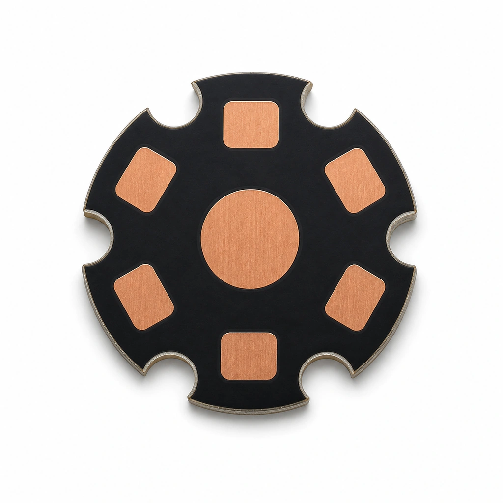 Siyah Alüminyum Star PCB LED Modül Tabanı