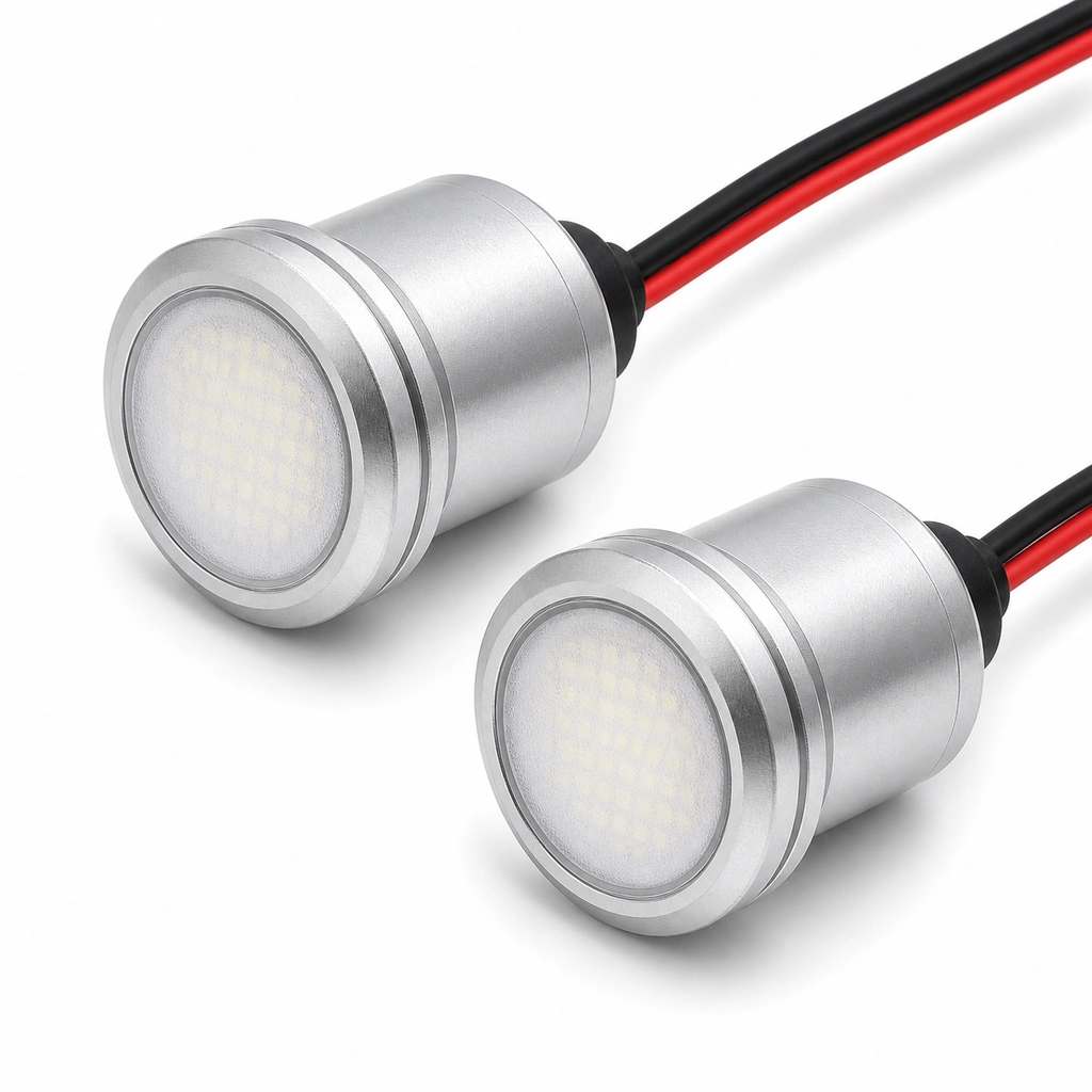 12V 23mm Beyaz Kartal Göz LED Araç Aydınlatma Modülü