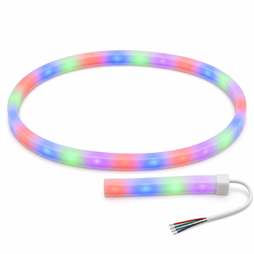 Neon Pixel LED Şerit 12V DC 5 Metre