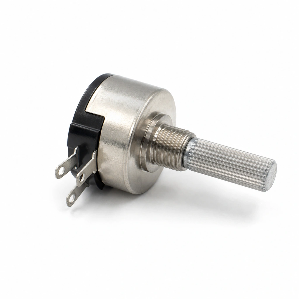 WH148 Serisi Metal Mono Potansiyometre - 100K Ohm