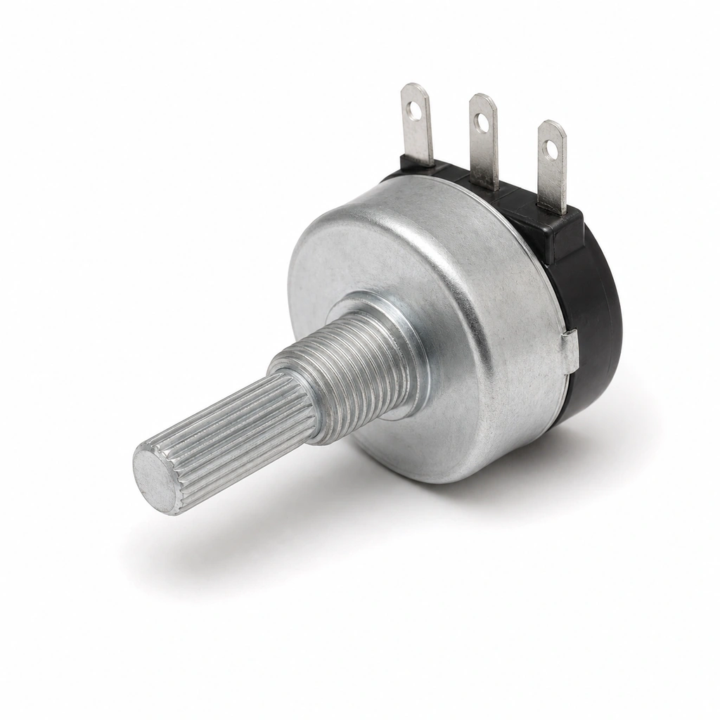 WH148 Serisi Metal Mono Potansiyometre 220K Ohm