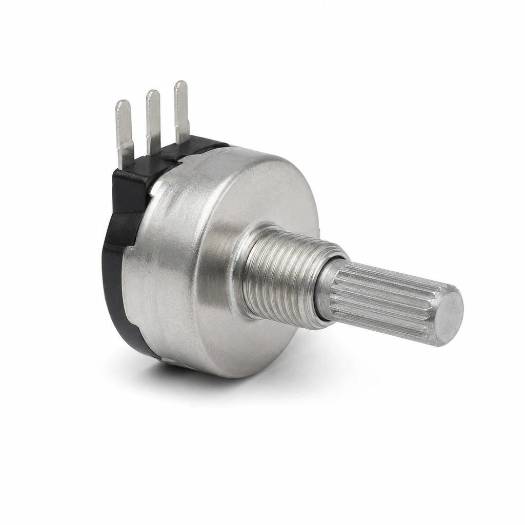 WH148 Serisi Metal Mono Potansiyometre - 50K Ohm