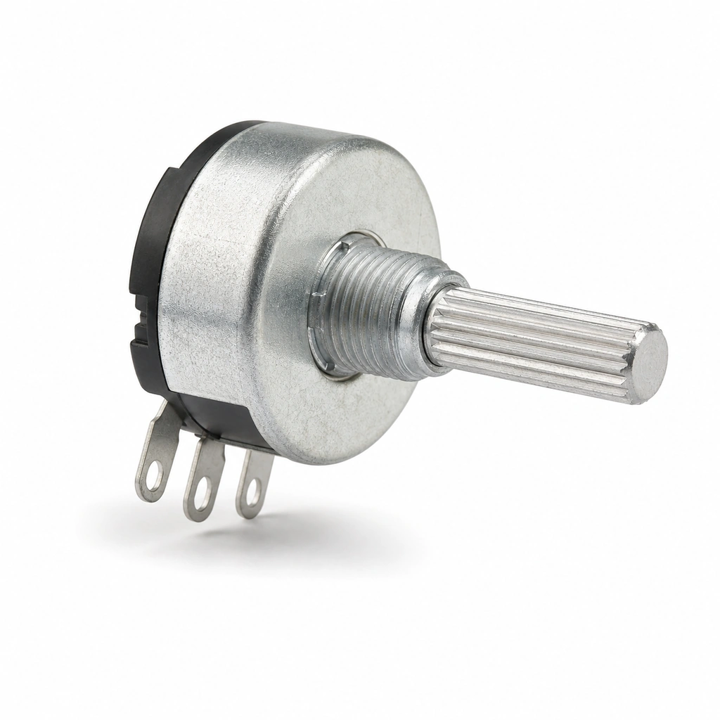 WH148 Serisi Metal Mono Potansiyometre - 1k Ohm