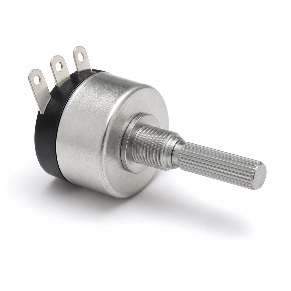 WH148 Serisi Metal Mono Potansiyometre 10k Ohm