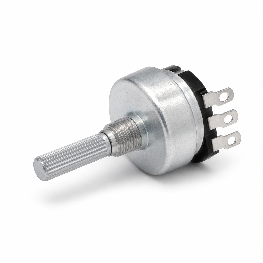 WH148 Serisi Metal Mono Potansiyometre - 50K Ohm