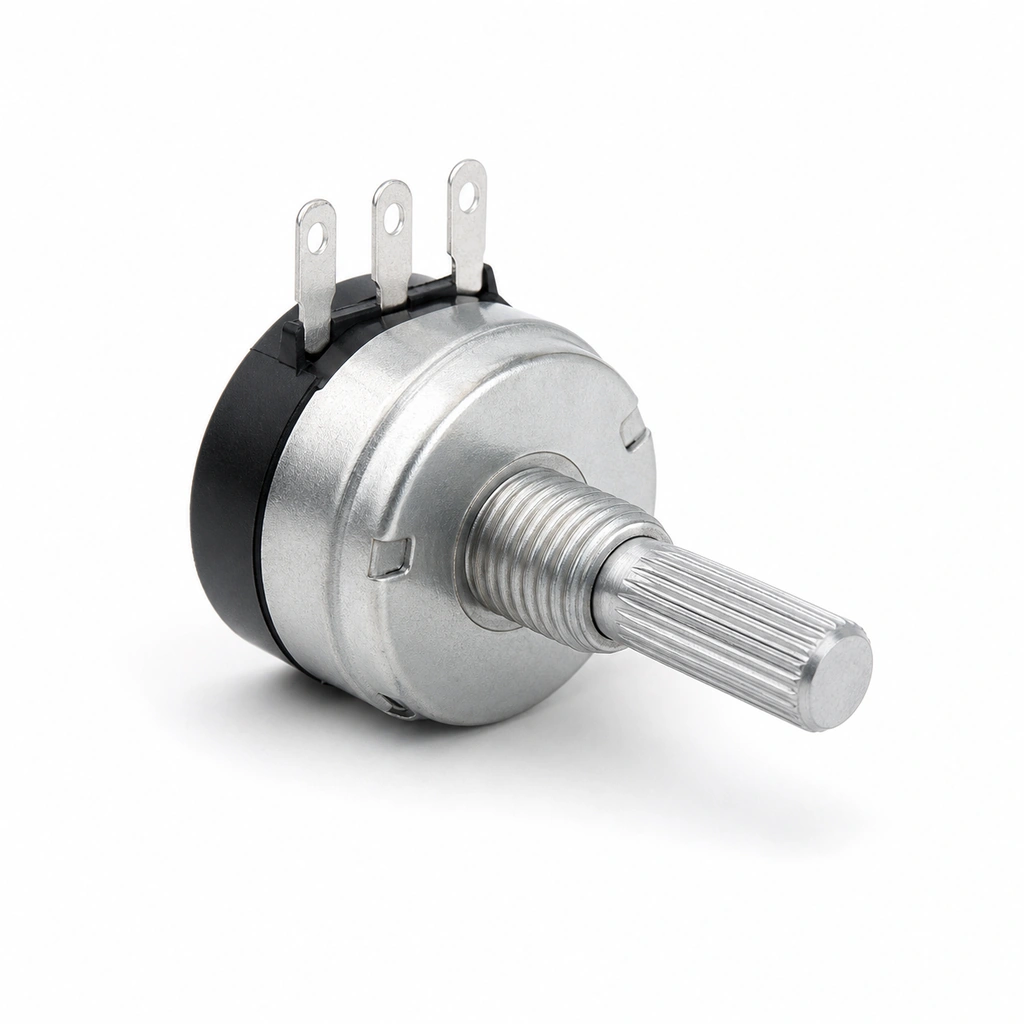 WH148 Serisi Metal Mono Potansiyometre 50K Ohm