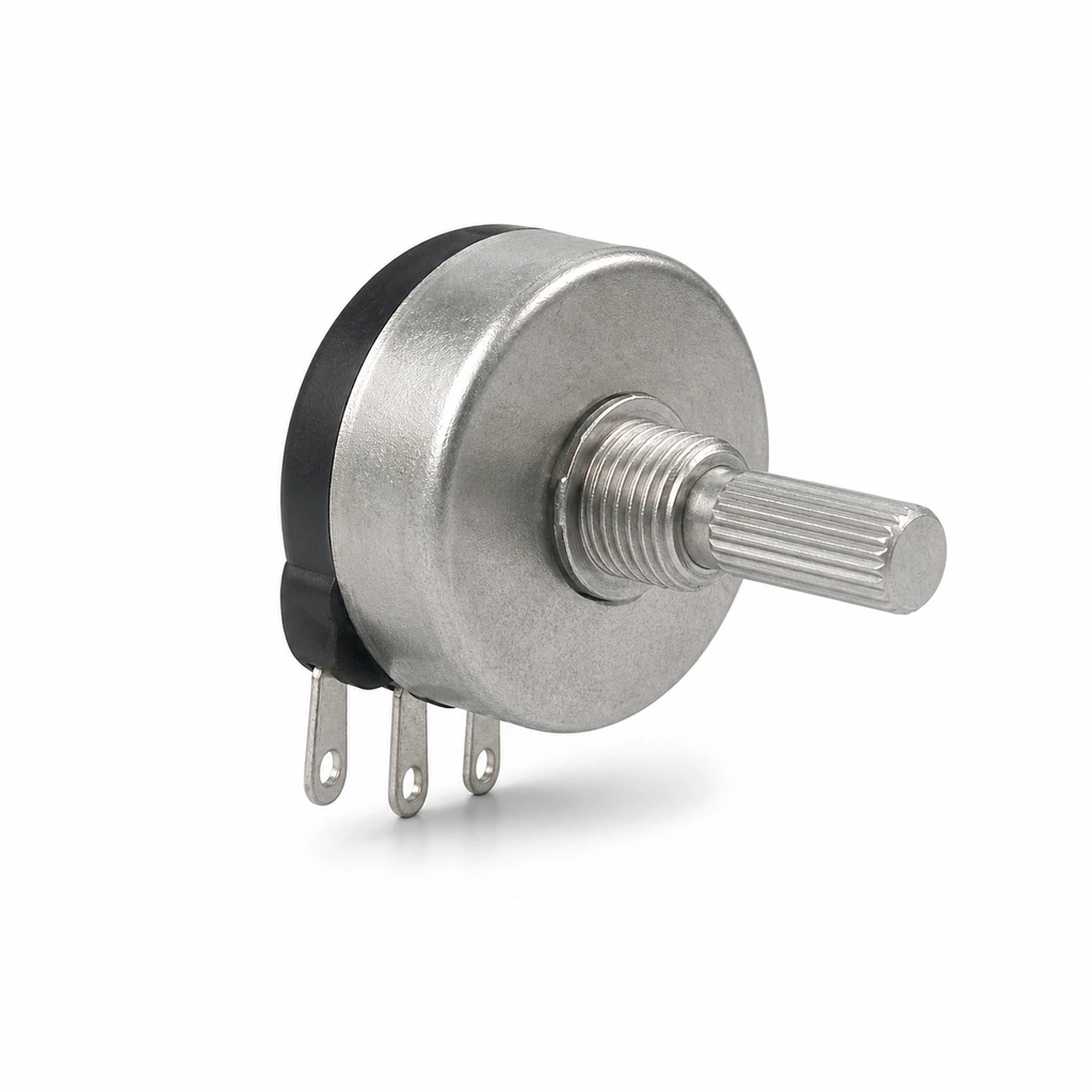 WH148 Serisi Metal Mono Potansiyometre 10k Ohm