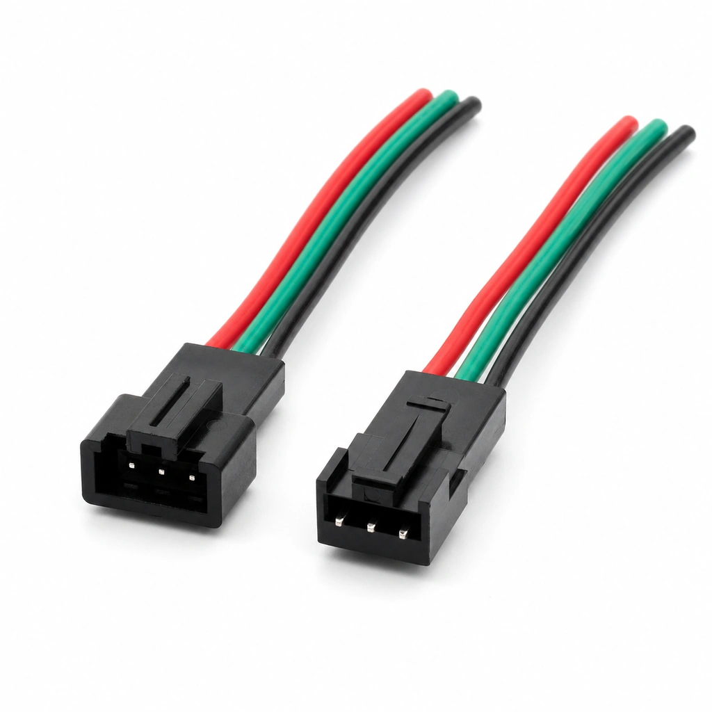 Pixel LED Bağlantı Kablo Seti 3 Pin - 15 cm