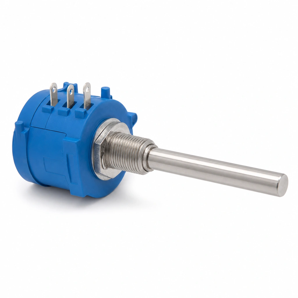 POT-WH0162-BLUE-CASE-2 Potansiyometre 5K 50mm Mil