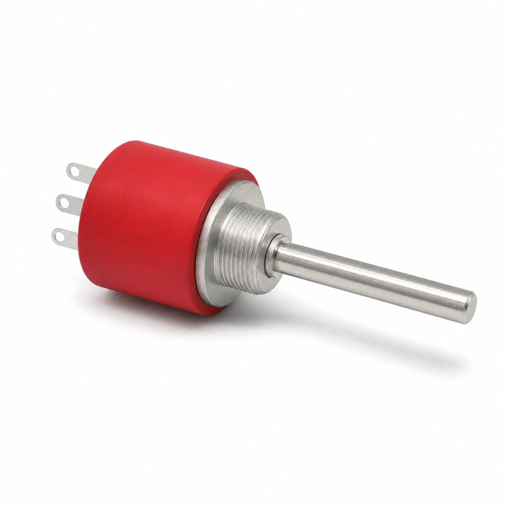 WX118 1K Ohm Potansiyometre - Kırmızı Gövde