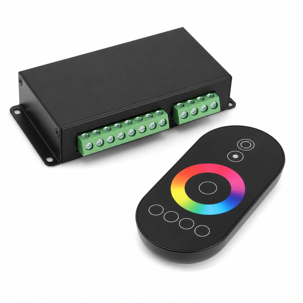 JMECH QC19 2.4GHz RF RGB LED Kontrolcü